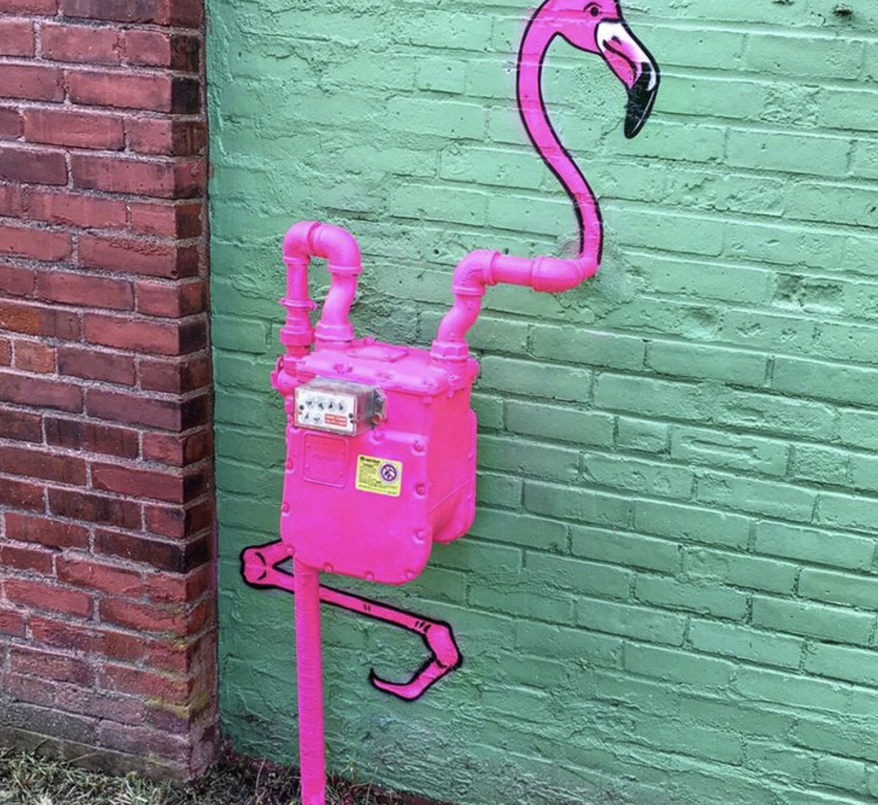 flamingo gas meter